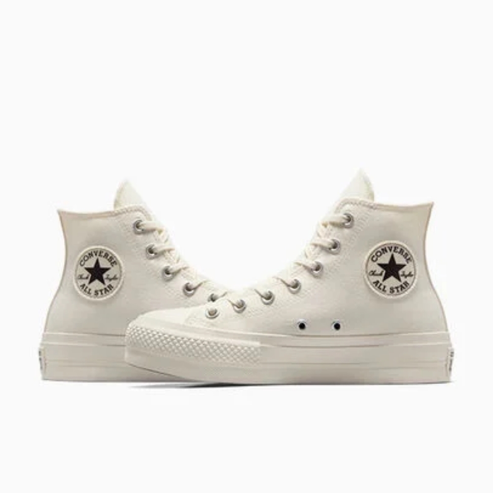 NWT Chuck Taylor All Star Lift Platform Pearls & Studs - Picture 6 of 16